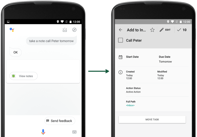 MyLifeOrganized 3 Android Ok Google