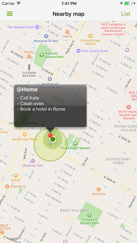 Location Based Reminders in MLO-iOS